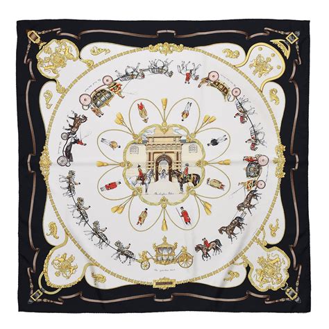 hermes scarf the royal mews|Hermes royal mews silk scarf.